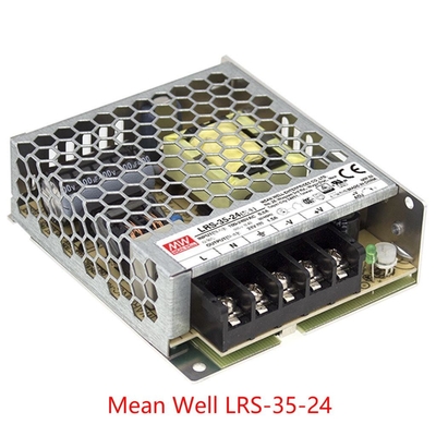 Rectifier Tertutup 35W Output Tunggal Switching Power Supply LRS-35-5 LRS-35-12